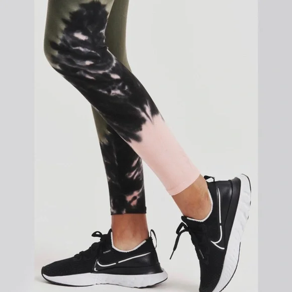 Electric & Rose Tie Dye Sunset Legging